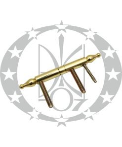 Завіс з кулькою латунний Ф14 лакований