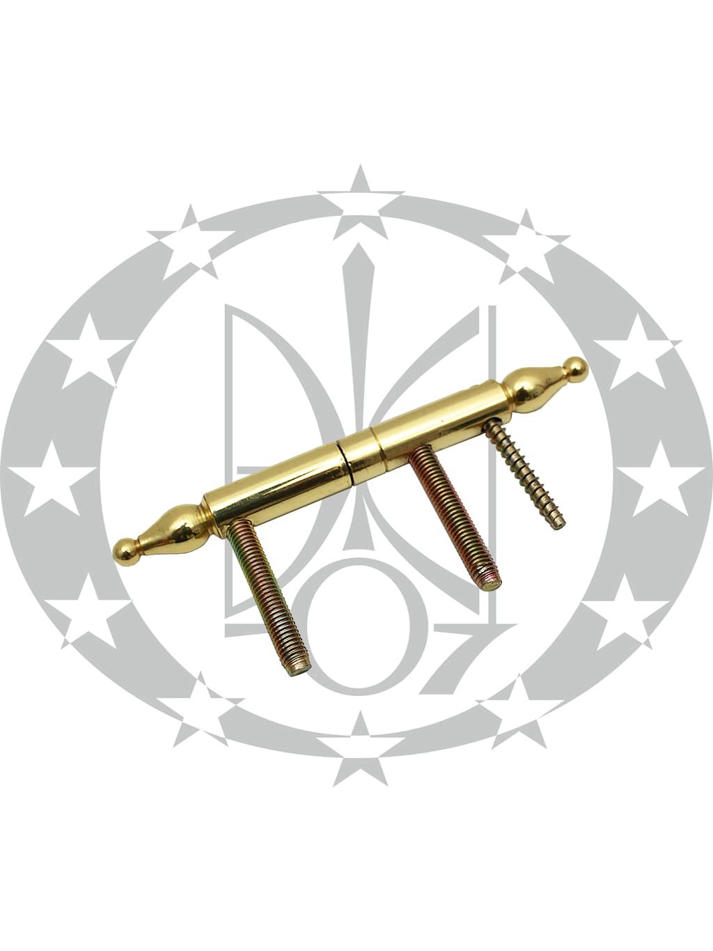 Завіс з кулькою латунний Ф14 лакований