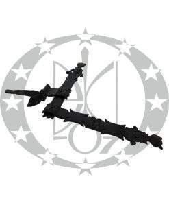 завіс кований цеко 70 чорний