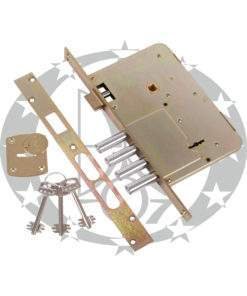 Замок SAB Serrature 654/90/60 E60 ключ ZB цинкований (3 ключі)