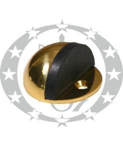 Обмежувач дверний півсфера латунь