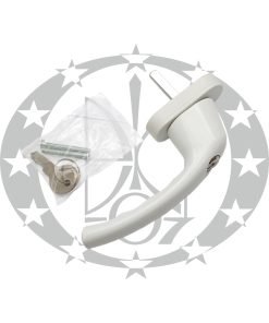 Ручка віконна DR FAM PZ біла металева