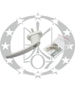 Ручка віконна DR MEDOS Pluton-ECO PZ біла металева