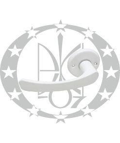 Ручка Лижа нова біла розета