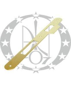 Пряма планка до замка AGB Patent латунь (B00590.11.03)