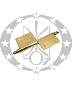 Завіс врізний з кулькою латунь 120 (12mk)