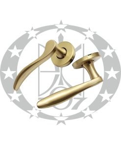 Ручка KRISTINA VIS розета OS латунь сатинована (727/5/OS)