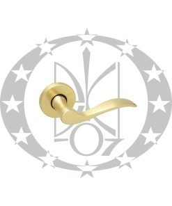 Ручка KRISTINA VIS розета OS латунь сатинована (727/5/OS)