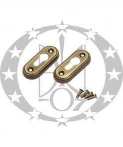 Накладка овальна PZ бронза