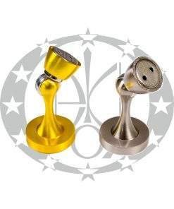 Магнітний дверний обмежувач Metal-Bud нікель сатин