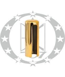 Накладка плоска Ф20 золото пластикова