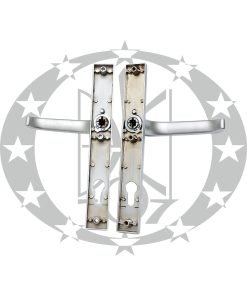 Ручка FAM Jupiter 90 PZ хром сатинований вузька (45.21.110P/111L)