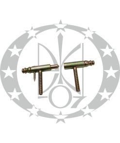 Завіс ЦеКо Ф14 цинкований з коротким шурупом