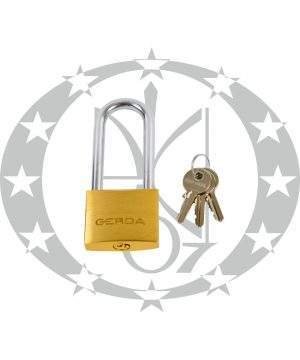 Навісний замок колодка GERDA KMZ5030A S-50 H-80