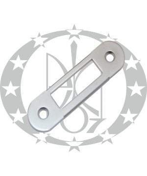 Планка до замка AGB Mediana/Centro хром сатинований (B01000.40.34) пряма