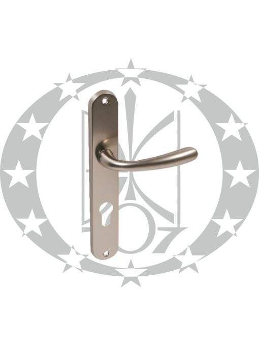 Ручка дверна Metal-Bud MARS 72 PZ нікель сатин