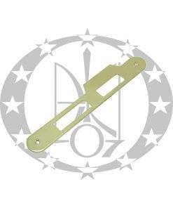 Планка з язичком до замка AGB Mediana/Centro латунь (B01000.05.03)