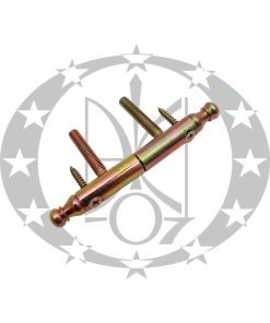 Alternative view of Завіс Ф14 з двома шурупами цинкований