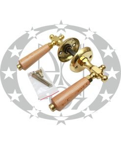 Ручка лакована Дерево розета світла