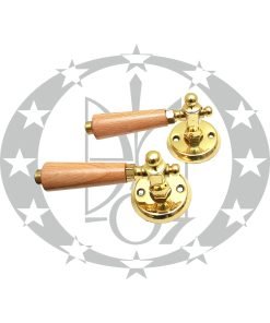 Ручка лакована Дерево розета світла