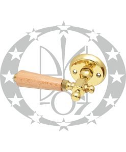 Ручка лакована Дерево розета світла