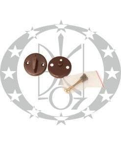 Дверна накладка WC Нова коричнева