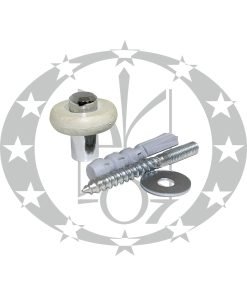 Дверний обмежувач нікель