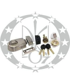 Замок накладний YALE Y2D нікель сатин