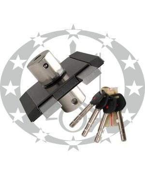 Замок накладний GERDA TYTAN ZK графіт