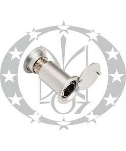 Alternative view of Дверне вічко d27 65 - 90 хром сатин італійське