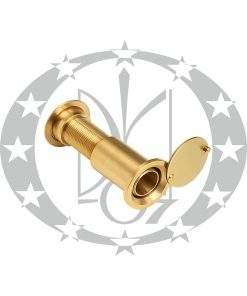 Alternative view of Дверне вічко d27 85 - 120 латунь сатинована італійське