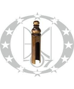 Накладка на завіси Ф20 декоративна бронза