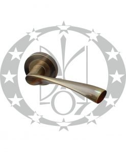 Ручка на розеті ROMA бронза