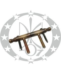 Завіс Ф14 з двома шурупами бронзовий