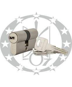 Серцевина GERDA EVO ATEST B 30/30 нікель сатин