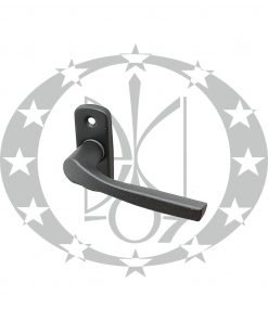 Ручка NATI чорна ручка-галка розета