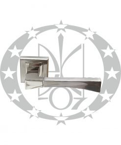 Ручка GAMA квадратна розета нікель сатинований (ZGKN)