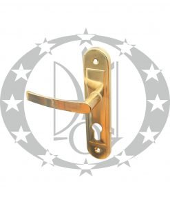 Замок BRUNO 968-55 з ручками 1128 без серцевини 55 PZ латунь