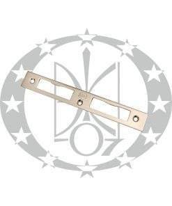 Кутова планка до замка ALFA F18 нікель сатин