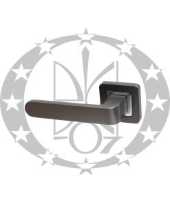 Ручка RIO квадратна розета графіт/хром