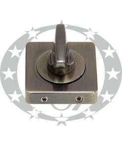 Дверна накладка з воротком Gamet PLT-24Z-WC-AB-KW-BL WC