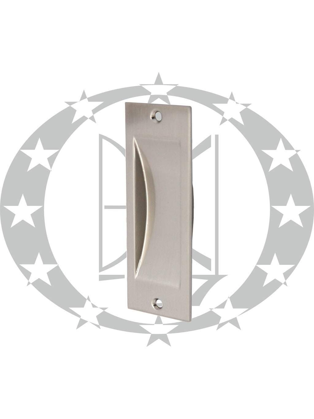 Ручка врізна до розсувних дверей Metal-Bud (UWPN) нікель сатинований