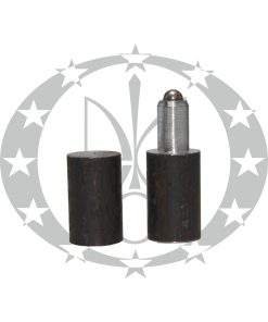 Завіс з кулькою ЦеКо  Ф24 точений чорний