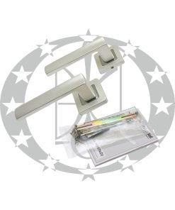 Ручка IBIZA квадратна розета срібло сатиноване (ZIBZS)