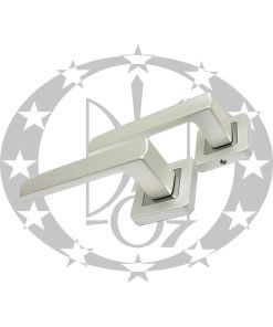 Ручка IBIZA квадратна розета срібло сатиноване (ZIBZS)