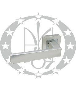 Ручка IBIZA квадратна розета срібло сатиноване (ZIBZS)