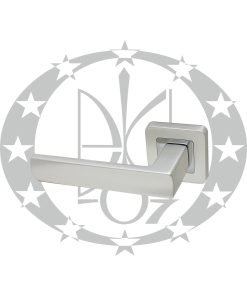 Ручка IBIZA квадратна розета срібло сатиноване (ZIBZS)