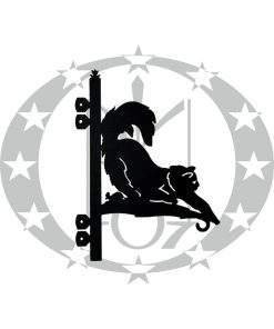 Кронштейн для квітів чорний Галіндустрія КЦ-6