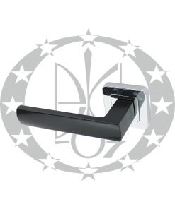 Ручка IBIZA квадратна розета чорний/хром (ZIBZCZ)