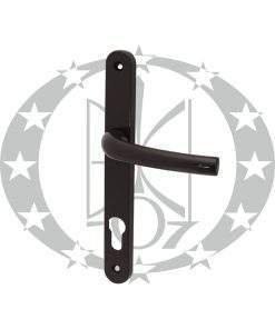 Ручка з пружиною САФІР вузька 25 мм 92 PZ коричнева (KP5152.35)